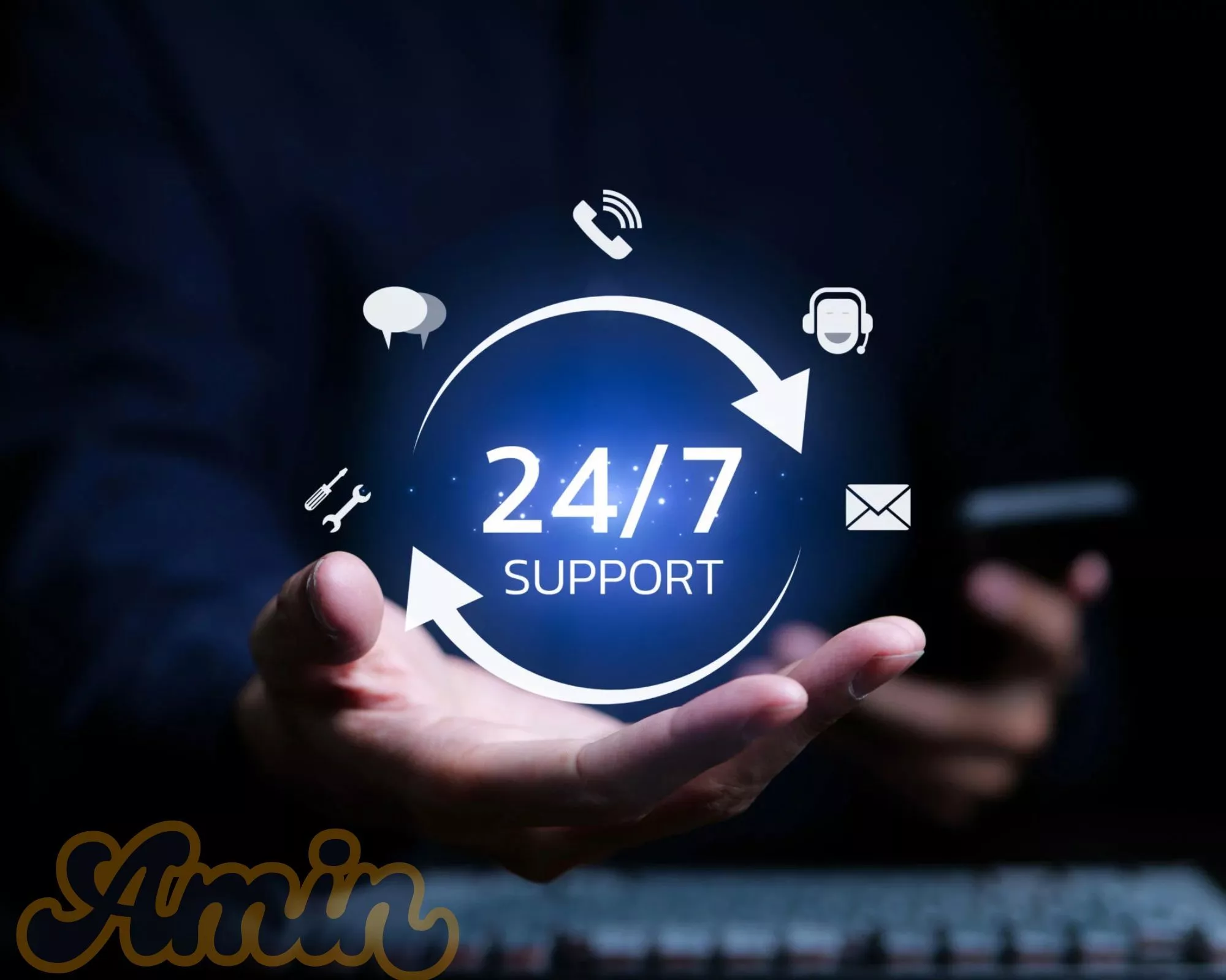 خدمات شبانه روزی شرکت امین