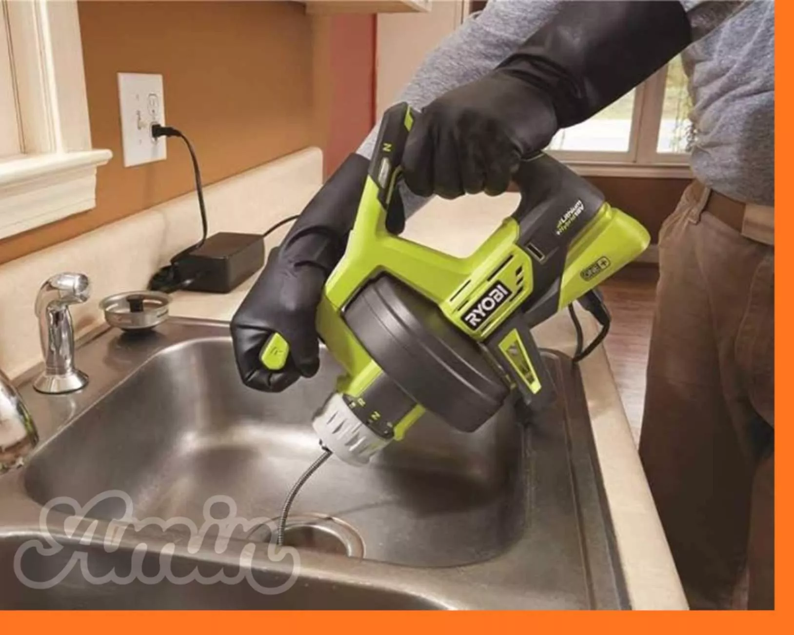 رفع گرفتگی لوله ظرفشوی